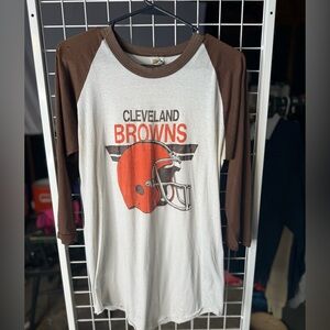 Vintage 80s Cleveland Browns shirt